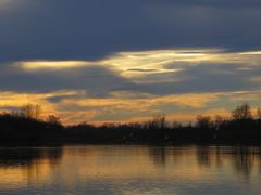 Abendstimmung am Rhein