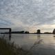 Abendstimmung am Rhein (Gernsheim, Sdhessen)