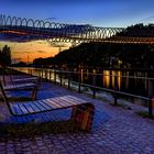 Abendstimmung am Rhein-Herne-Kanal