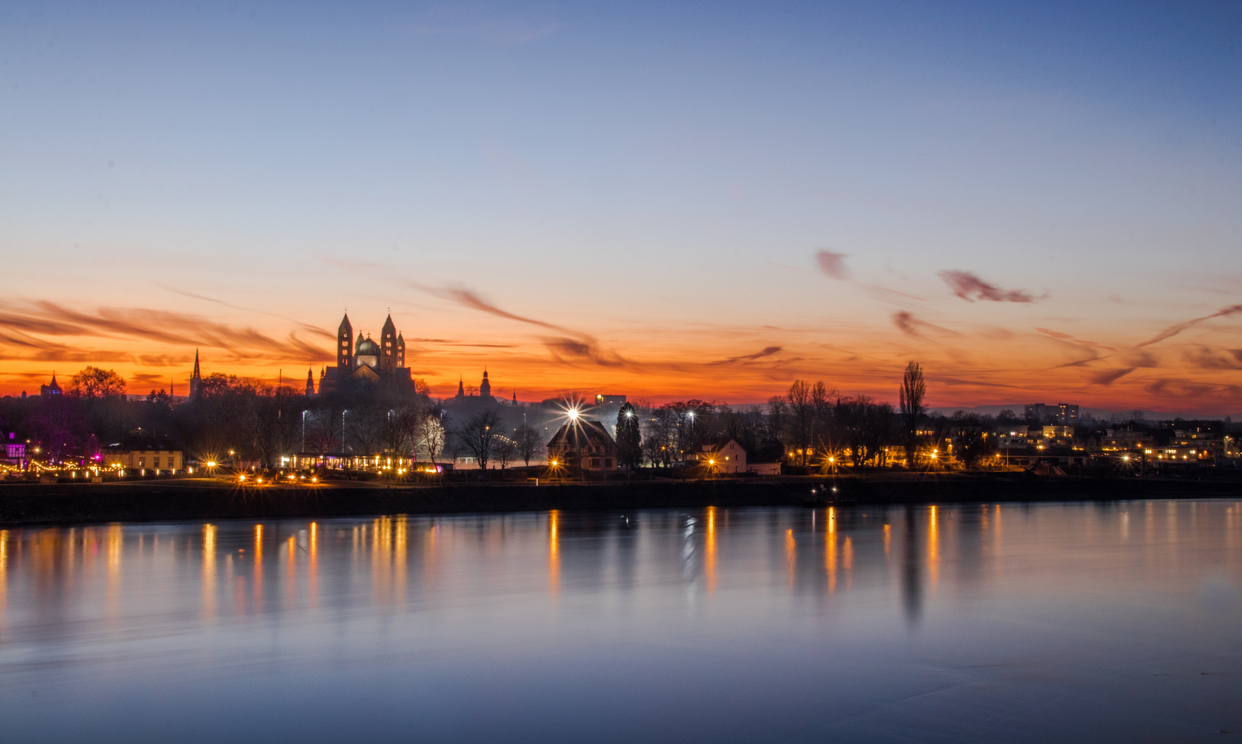 Abendstimmung am Rhein (reloaded)