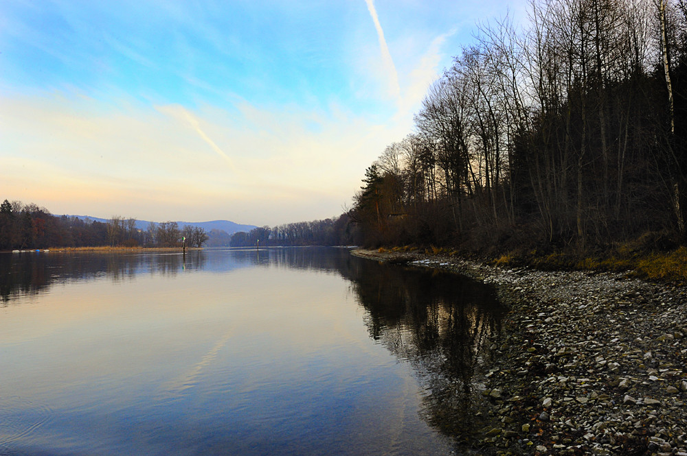 Abendstimmung am Rhein_02