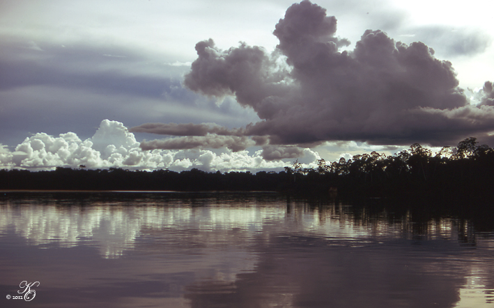 Abendstimmung am Rio Negro