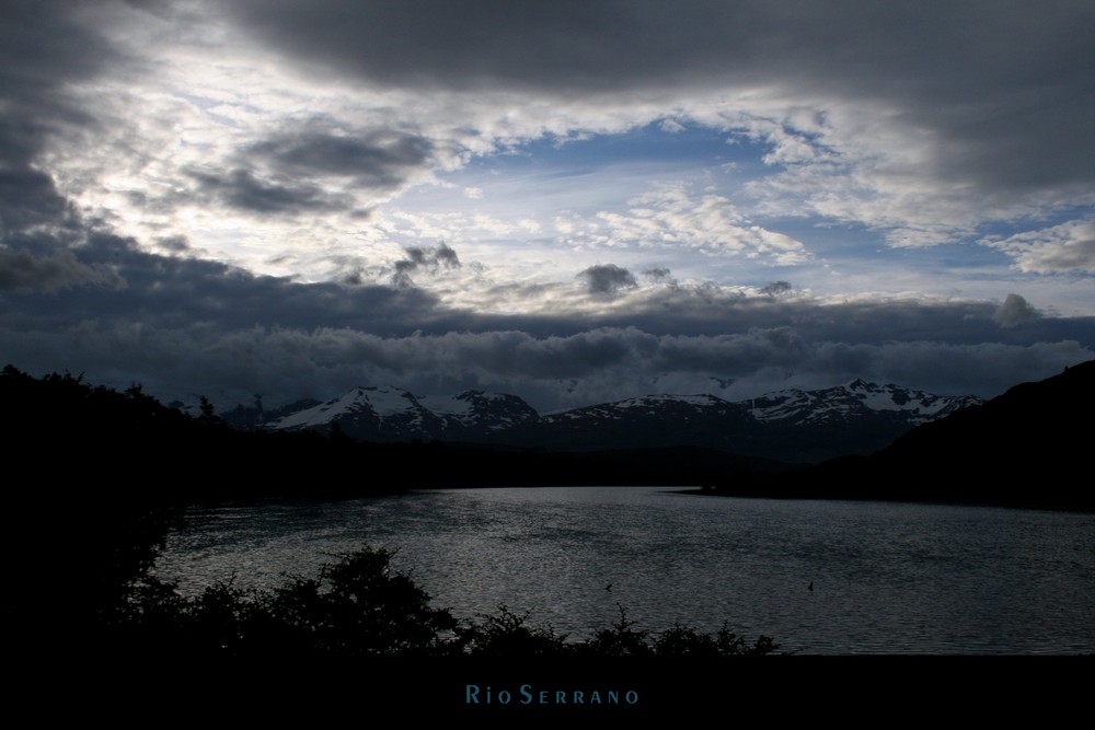 Abendstimmung am Rio Serrano