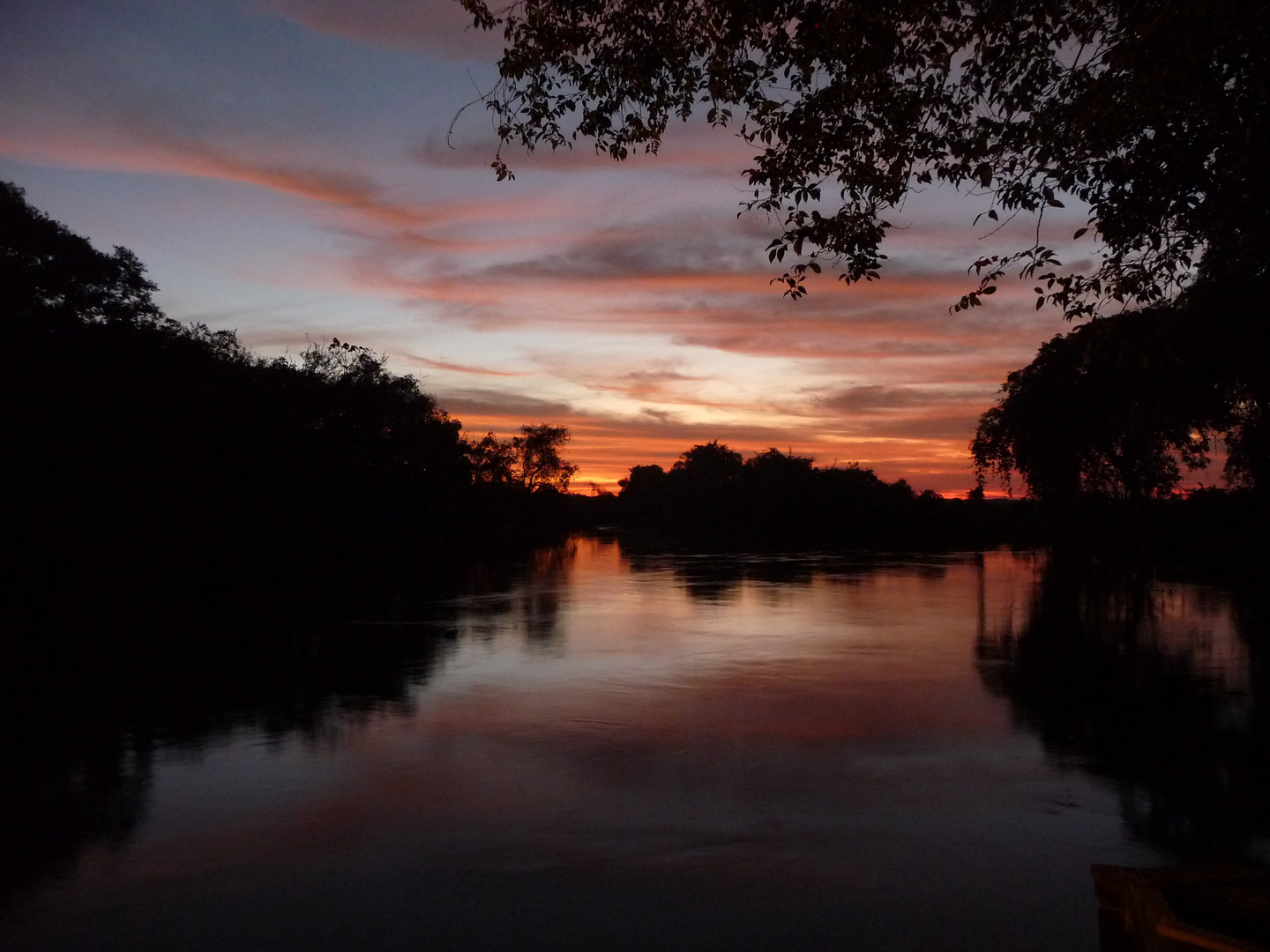 Abendstimmung am Rio Yacuma