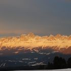 Abendstimmung am Rosengarten, Dolomiten