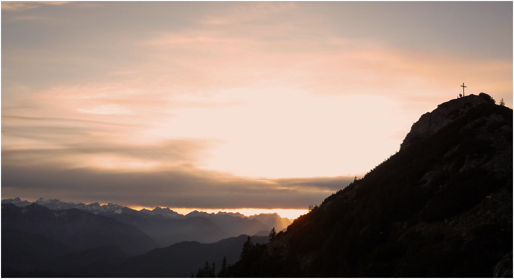 Abendstimmung am Roßstein