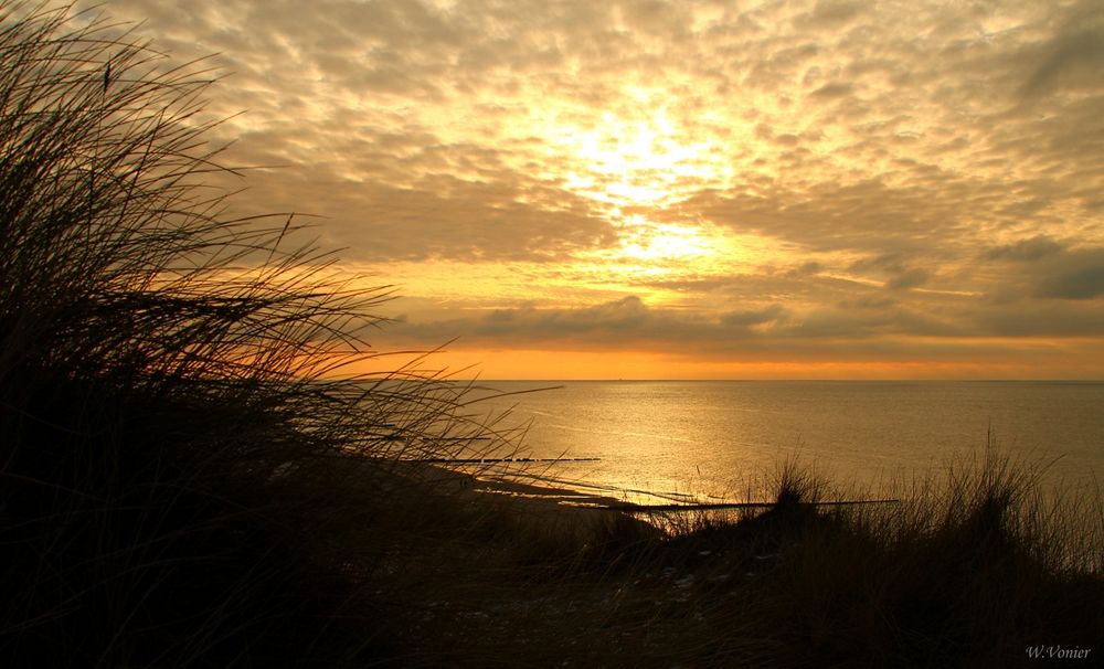 Abendstimmung am Roten Kliff