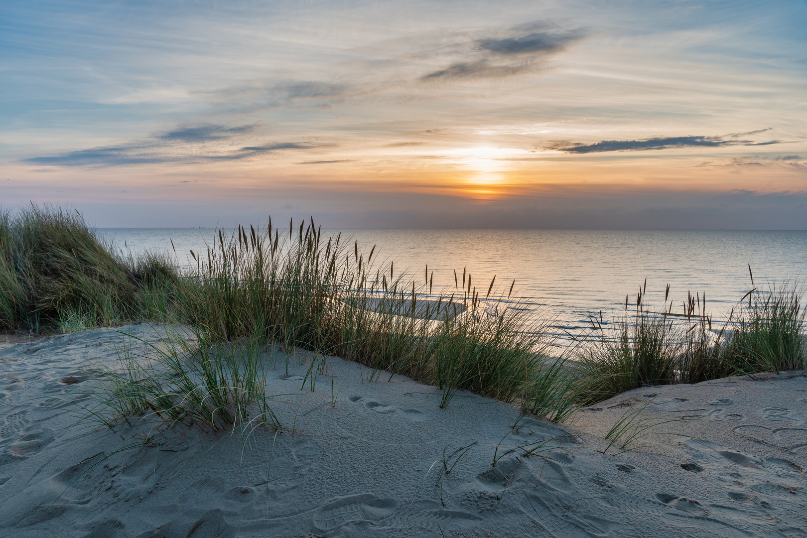 ABENDSTIMMUNG AM ROTEN KLIFF IN KAMPEN AUF SYLT - SEPTEMBER 2022