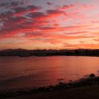 Abendstimmung am Roten Meer