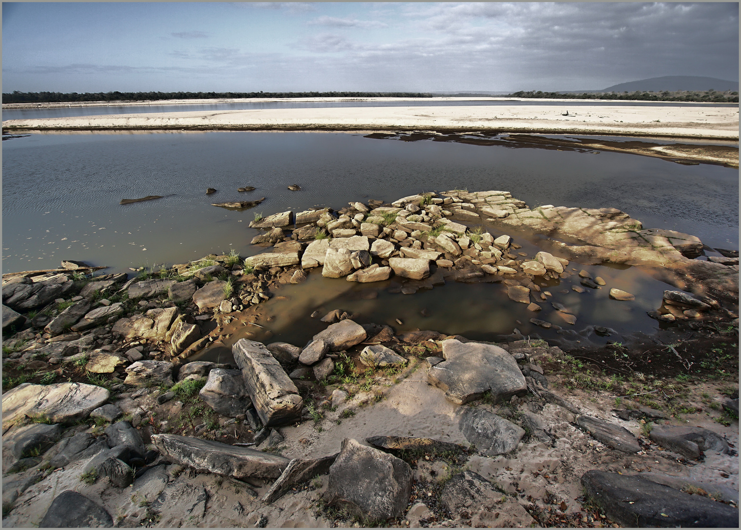 Abendstimmung am Rufiji River Foto & Bild world, africa, tanzania