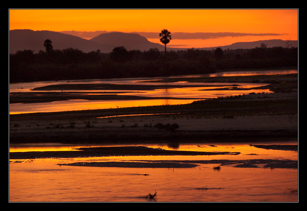 Abendstimmung am Rufiji River Tanzania