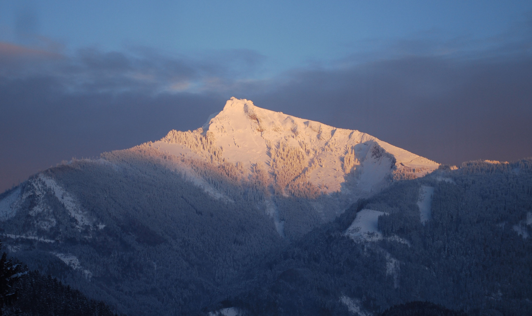 Abendstimmung am Schafberg