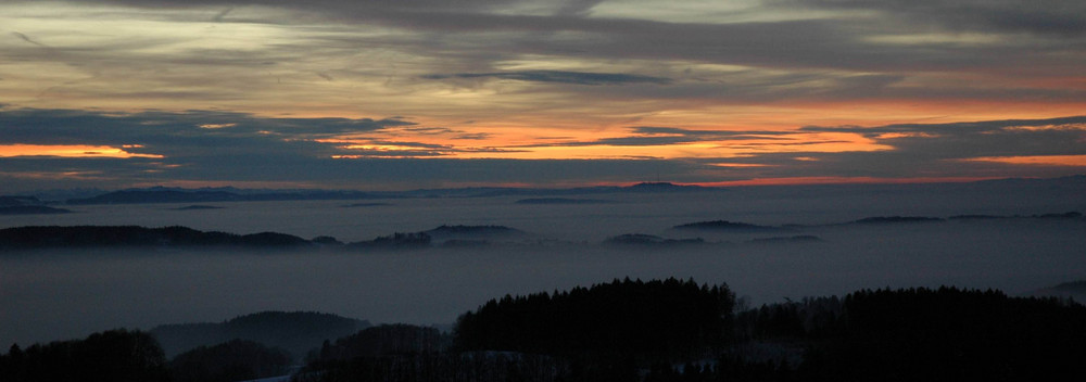 Abendstimmung am Schauenberg