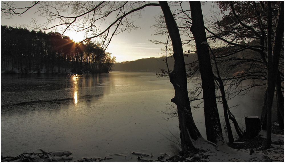 Abendstimmung am Schlachtensee