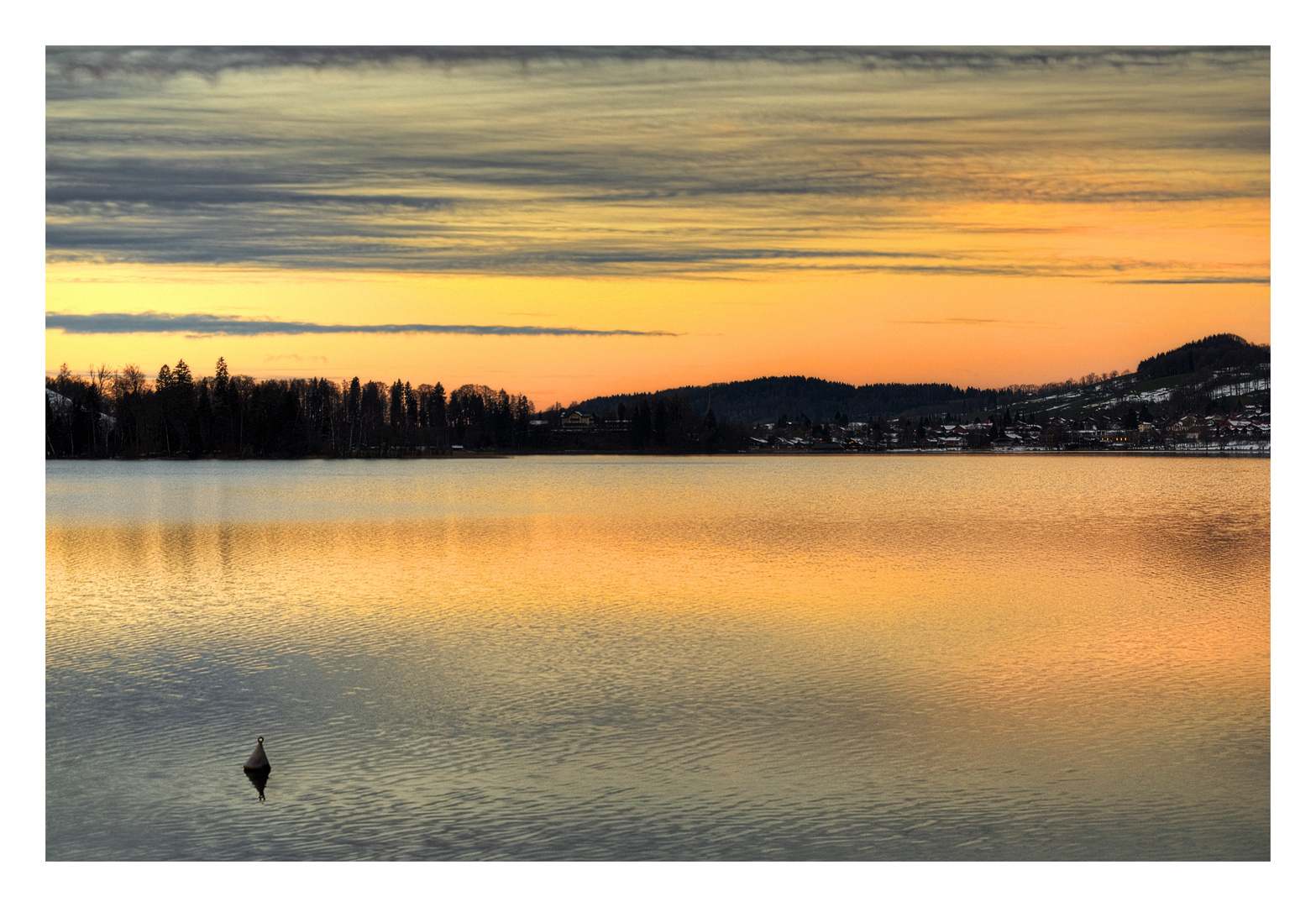 Abendstimmung am Schliersee