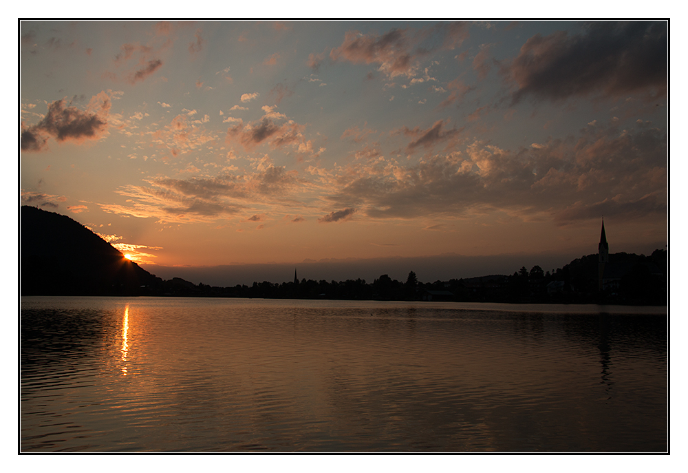 Abendstimmung am Schliersee