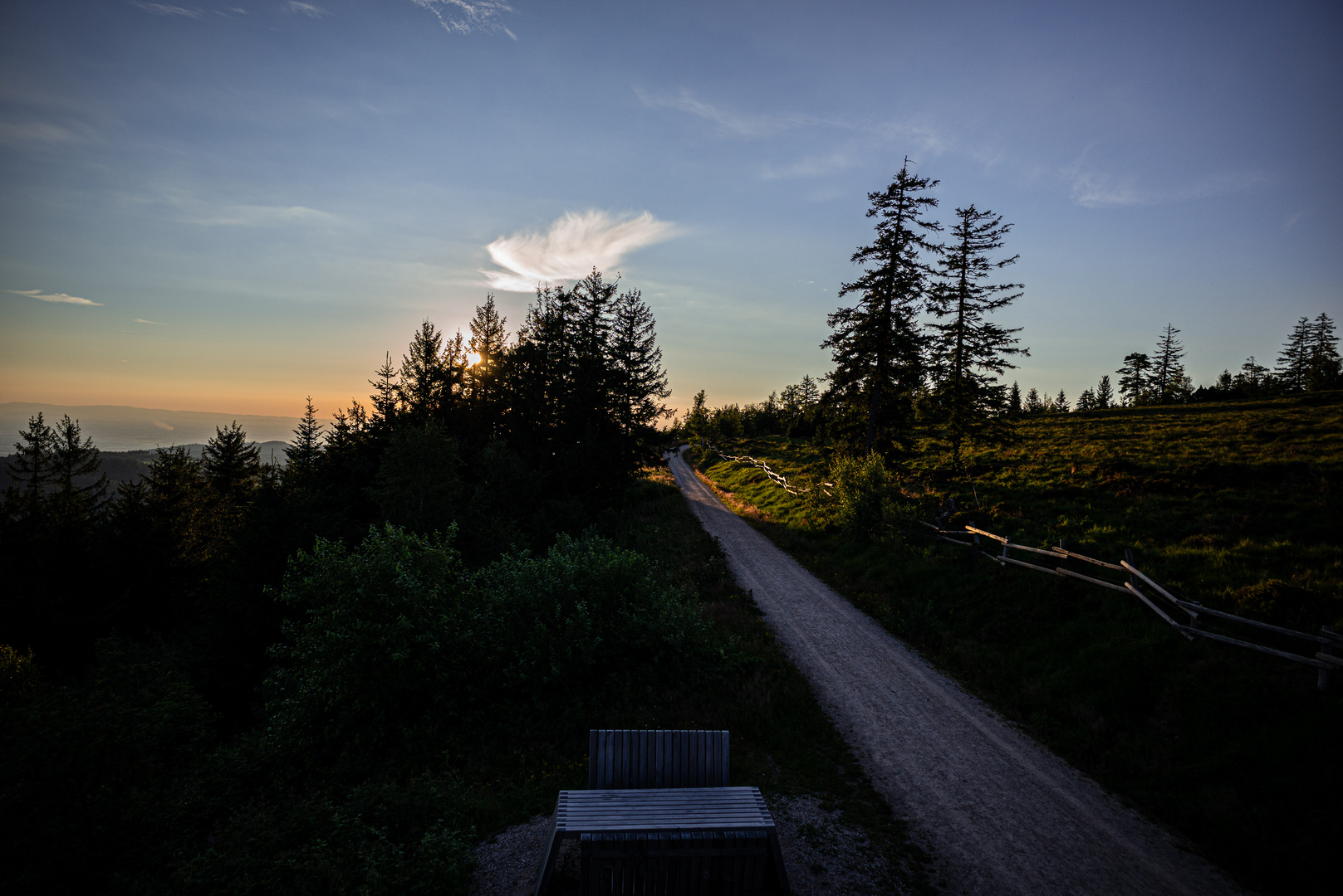 Abendstimmung am Schliffkopf 