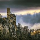 Abendstimmung am Schloss Lichtenstein 