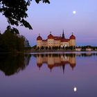 Abendstimmung am Schloss Moritzburg