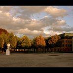 Abendstimmung am Schlossplatz....