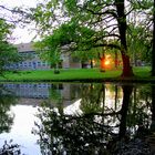 Abendstimmung am Schloßteich...