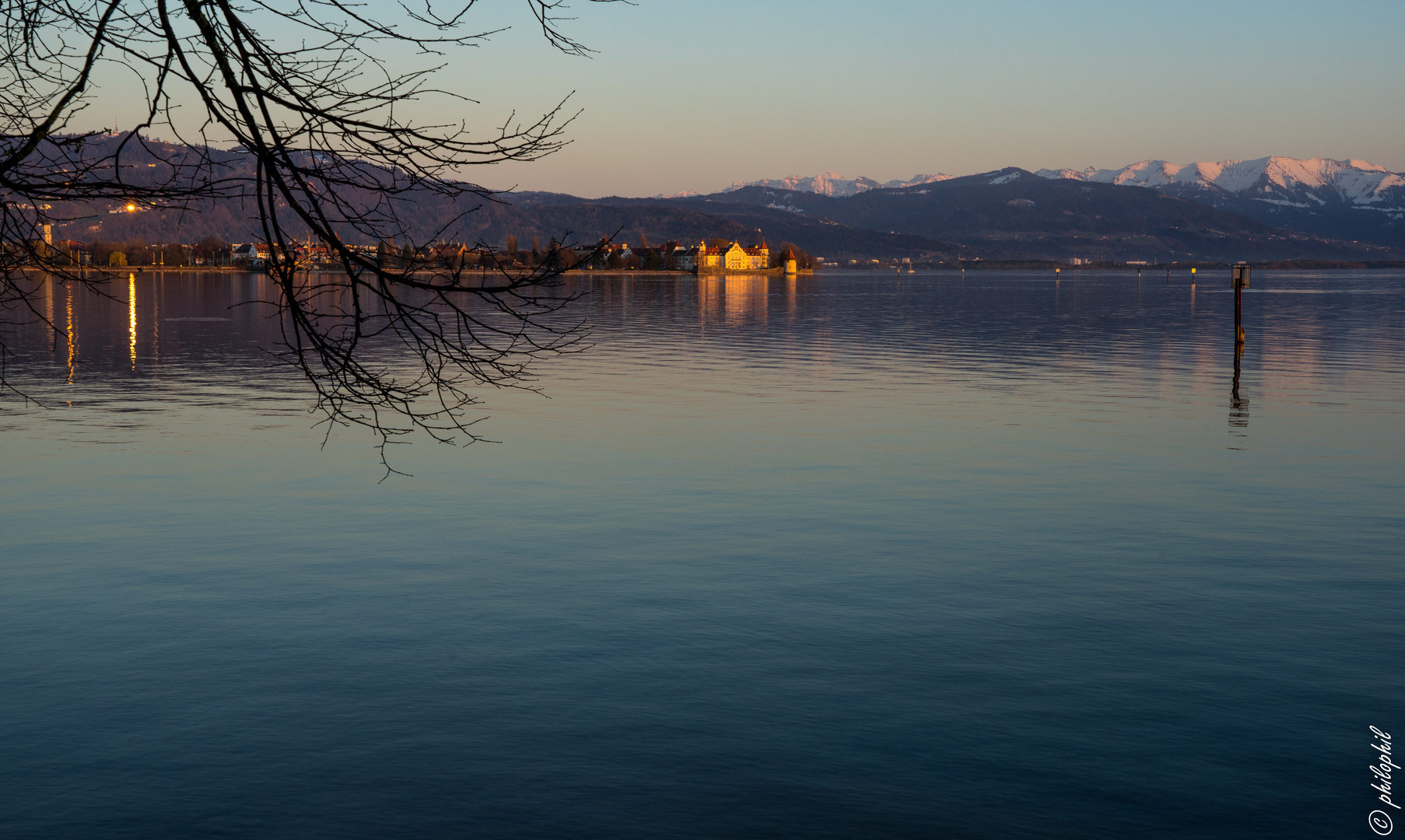 Abendstimmung am See