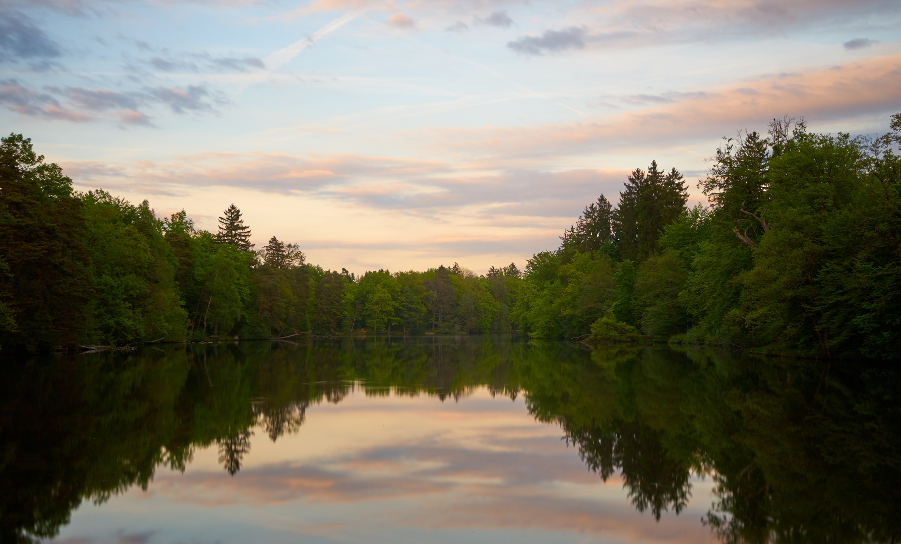 Abendstimmung am See