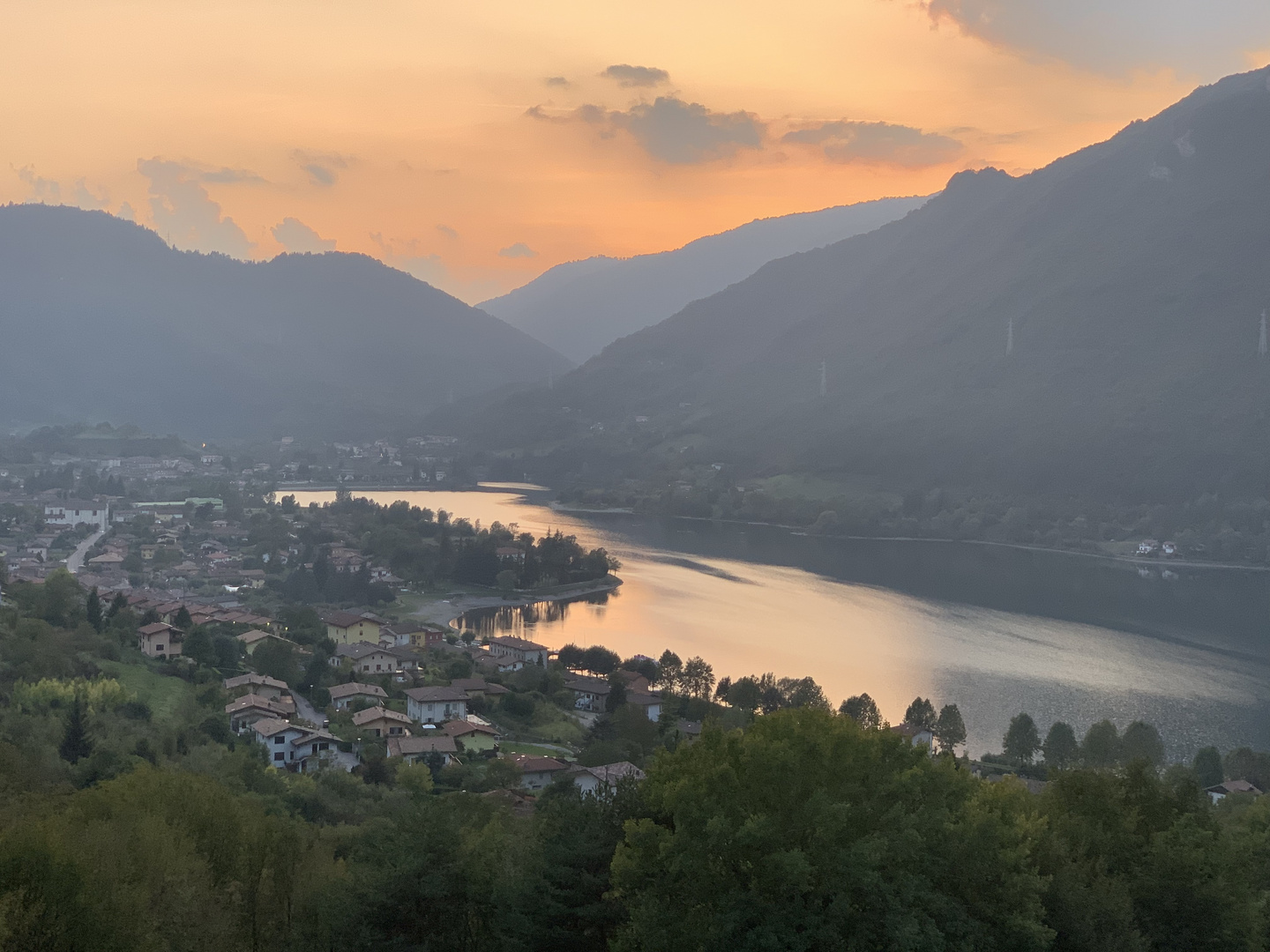 Abendstimmung am See