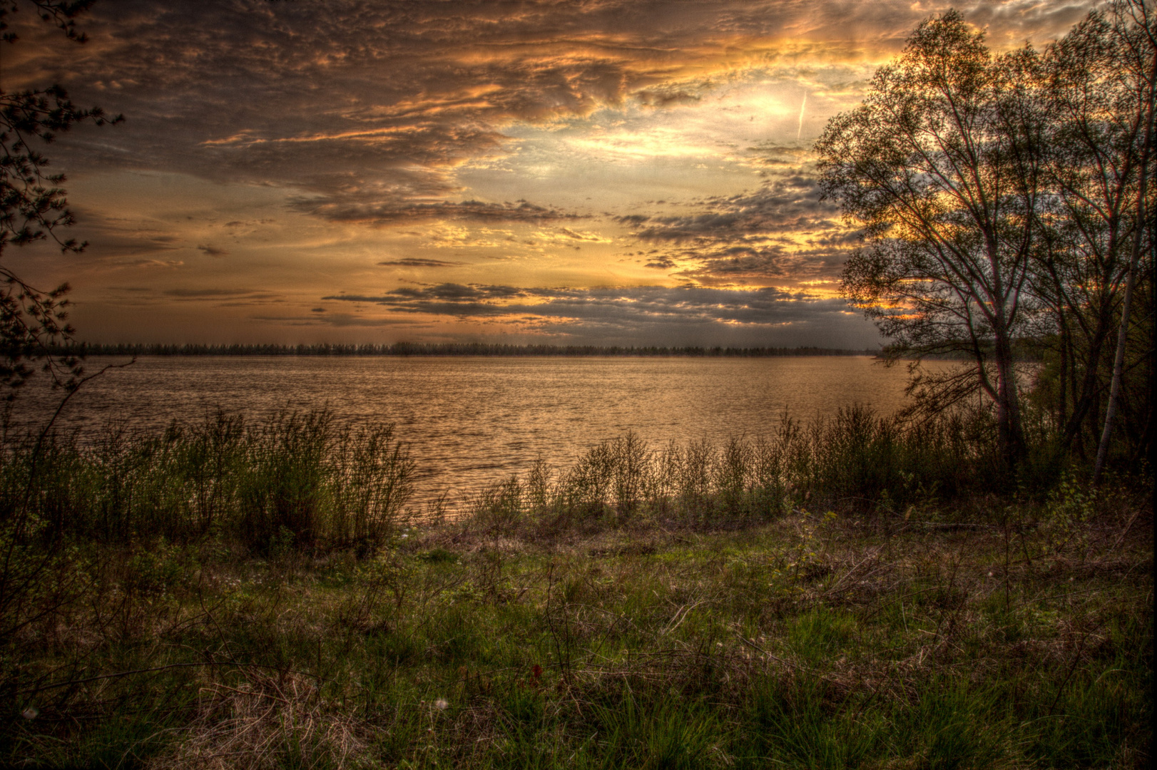 Abendstimmung am See