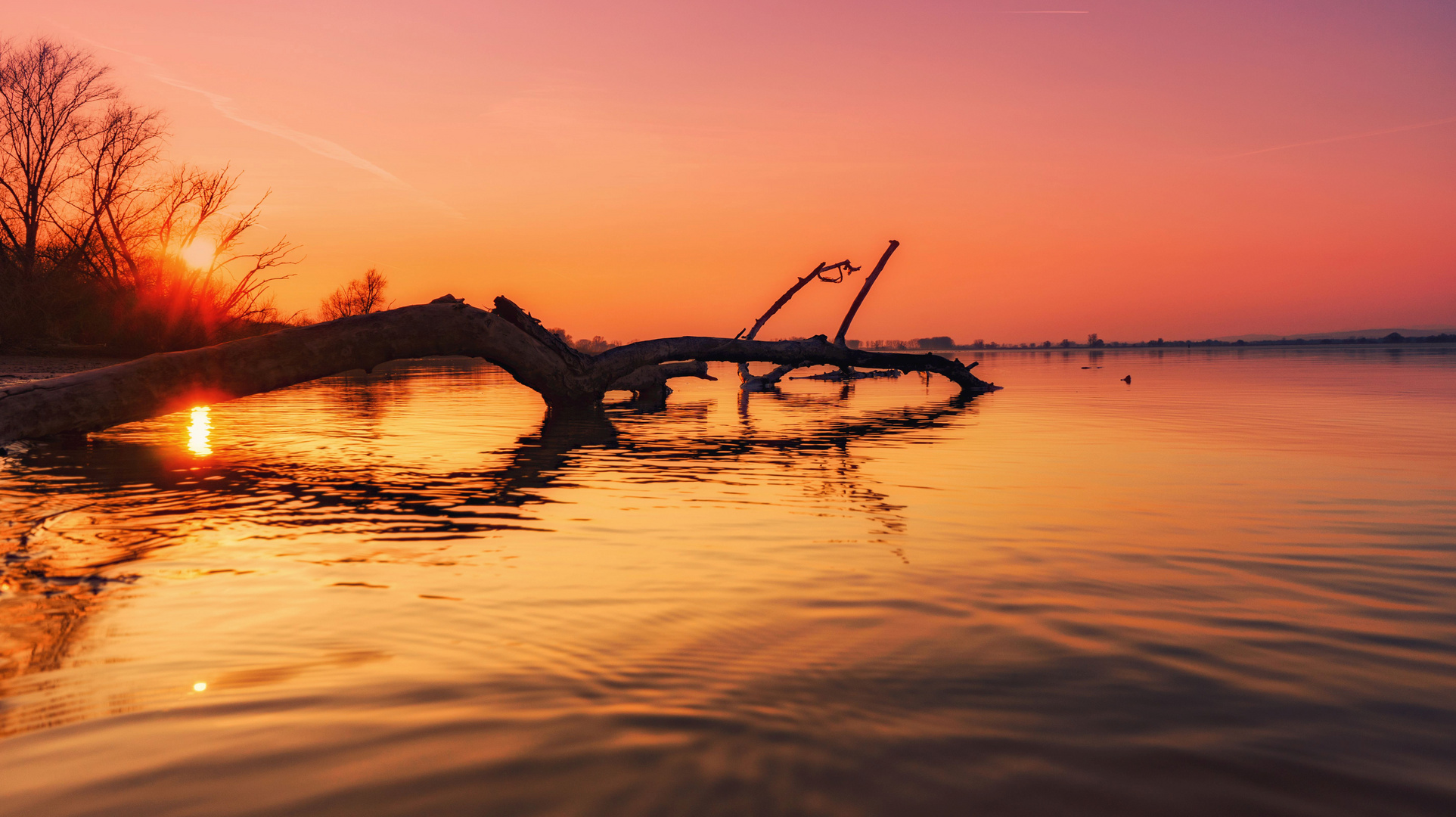 Abendstimmung am See