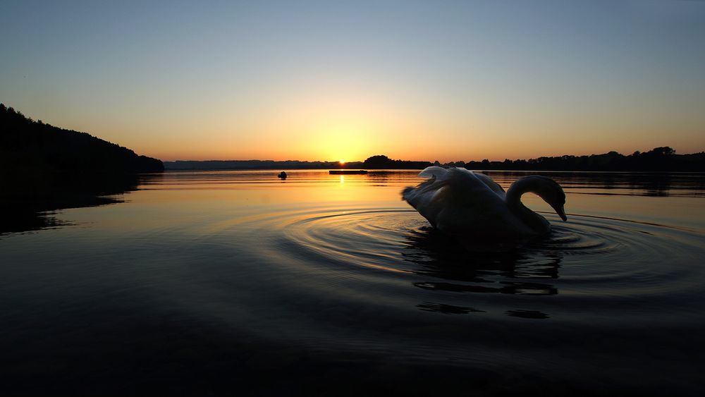 Abendstimmung am See