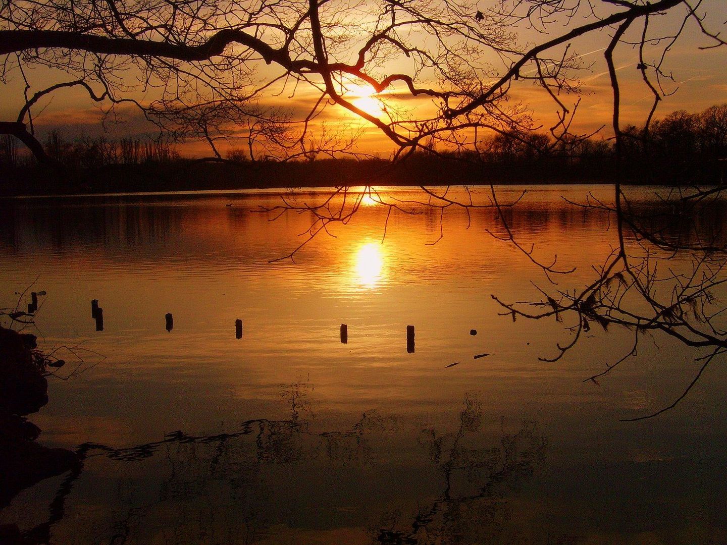 Abendstimmung am See 2.