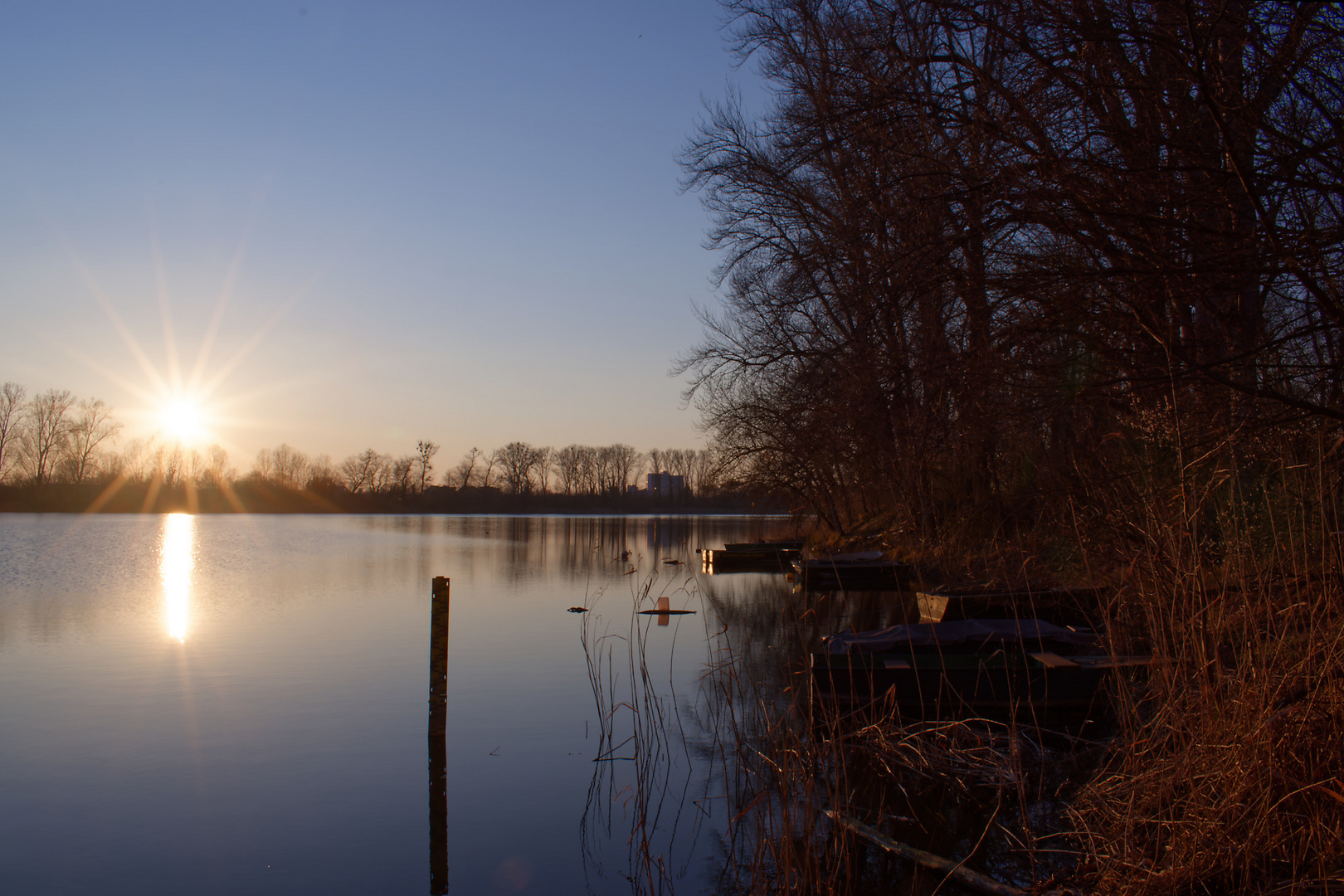 Abendstimmung am See