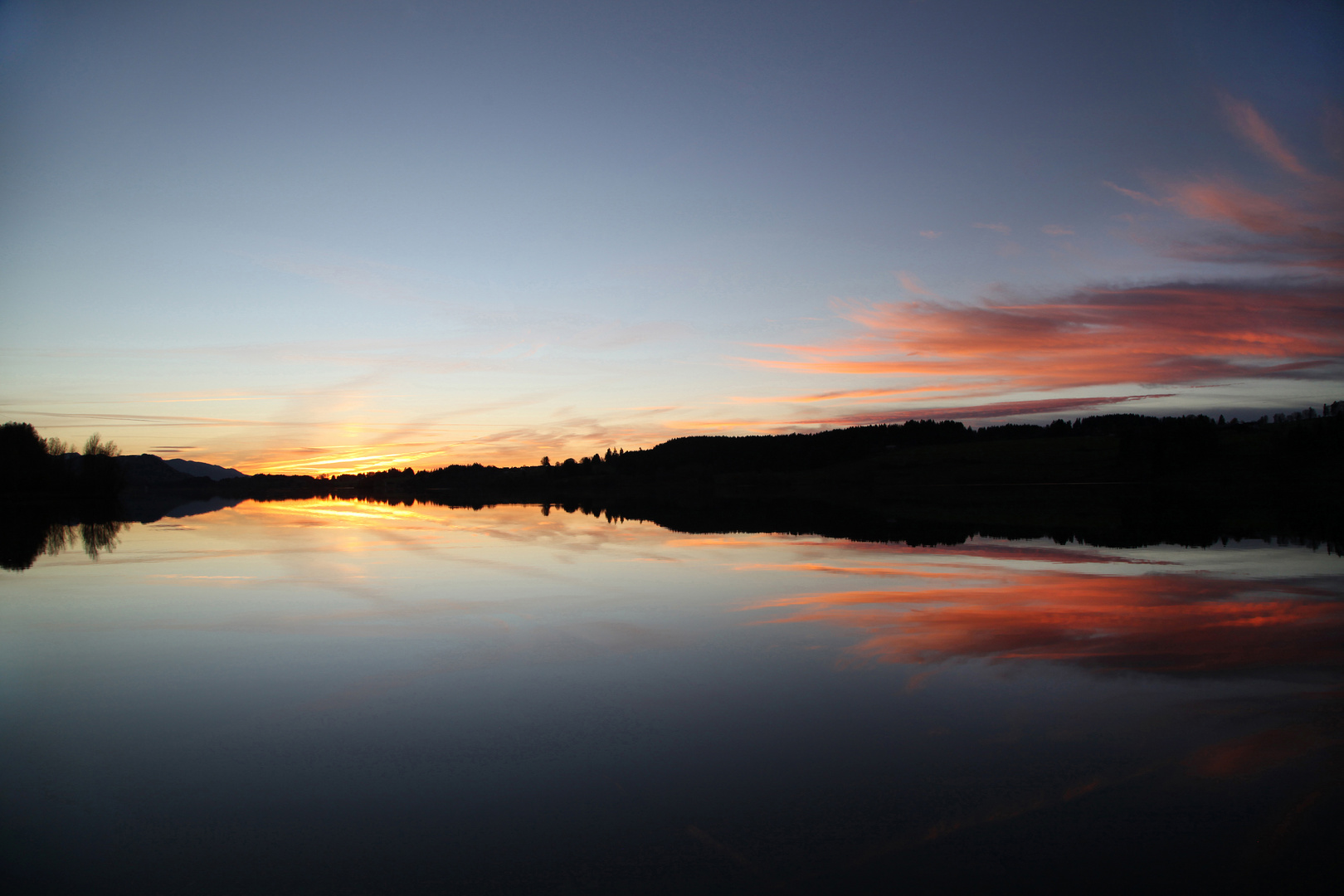 Abendstimmung am See