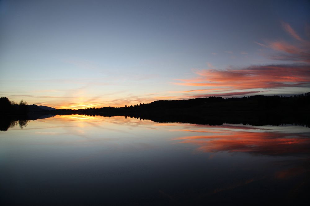 Abendstimmung am See