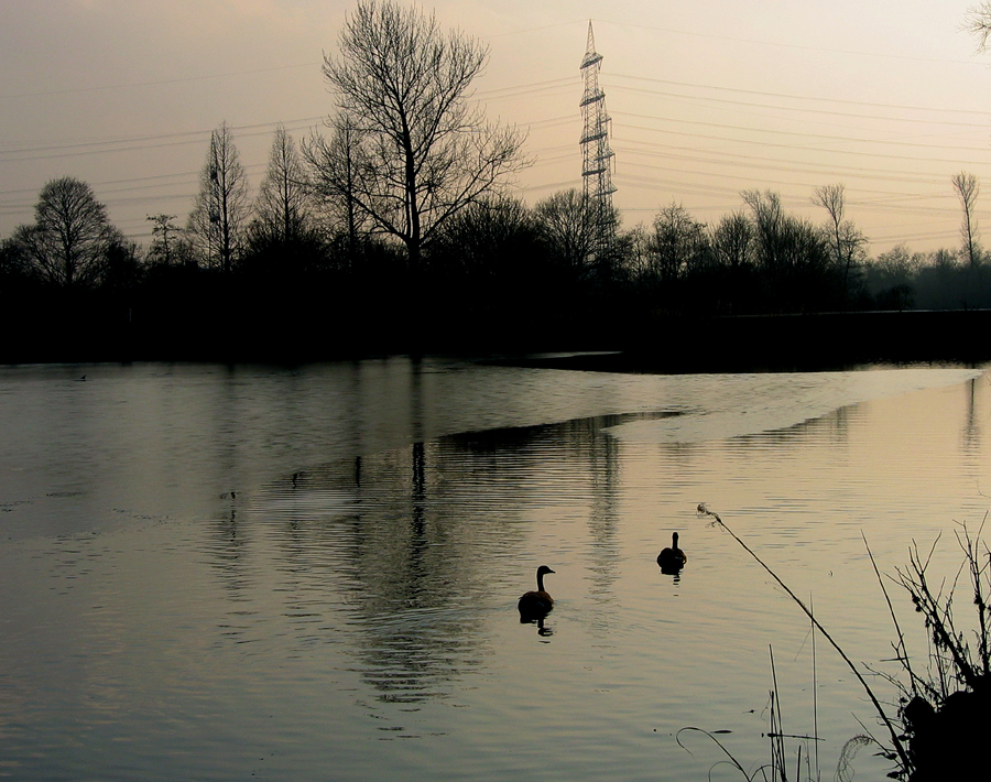 Abendstimmung am See