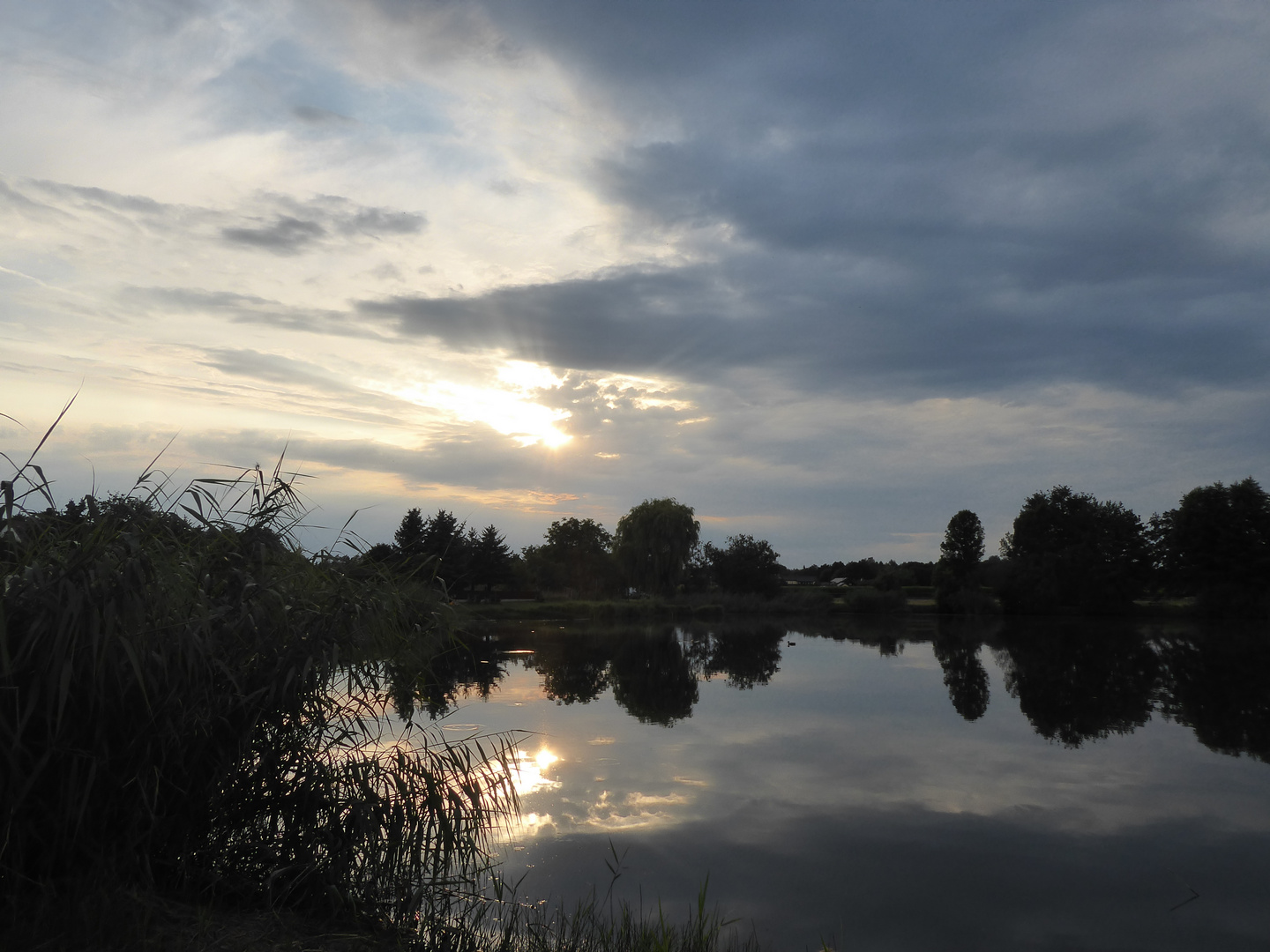 Abendstimmung am See