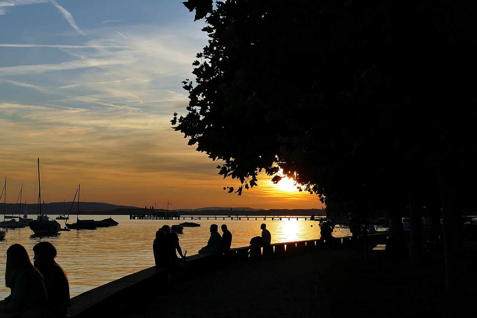 Abendstimmung am See (3)