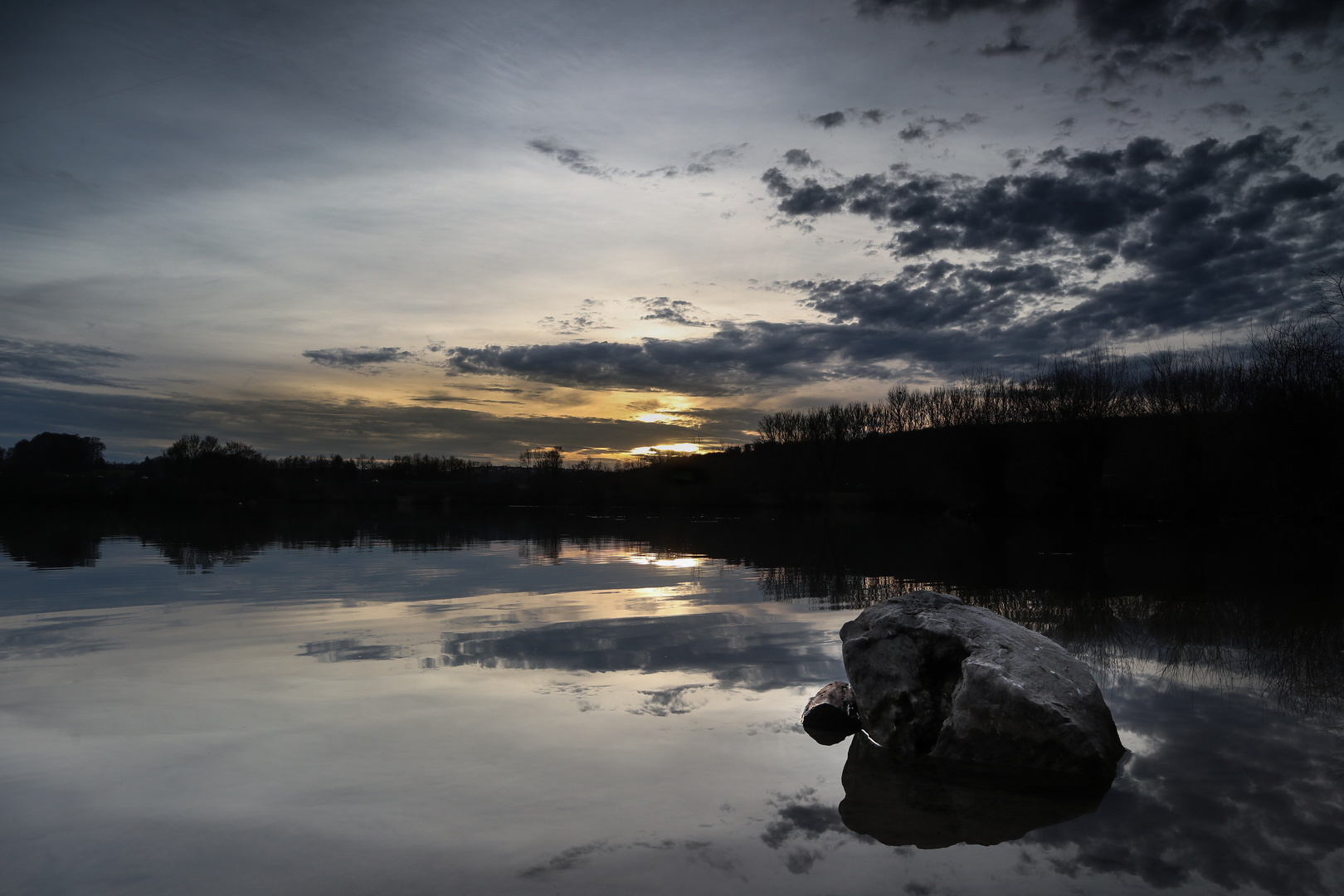 Abendstimmung am See (3)