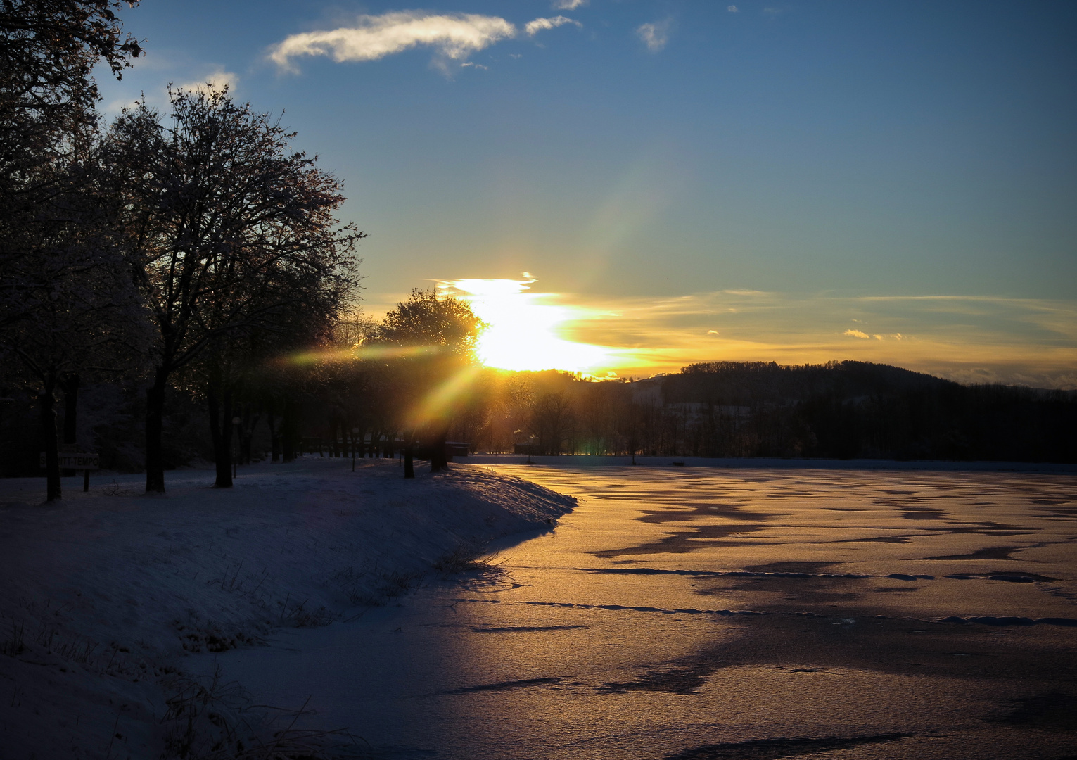 Abendstimmung am See