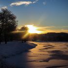 Abendstimmung am See