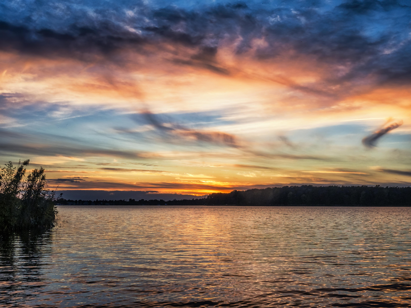 Abendstimmung am See