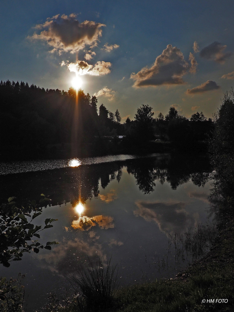 Abendstimmung am See