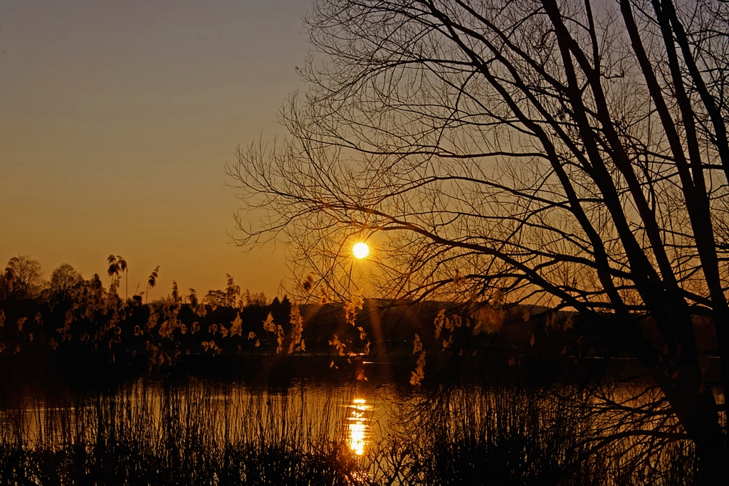 Abendstimmung am See