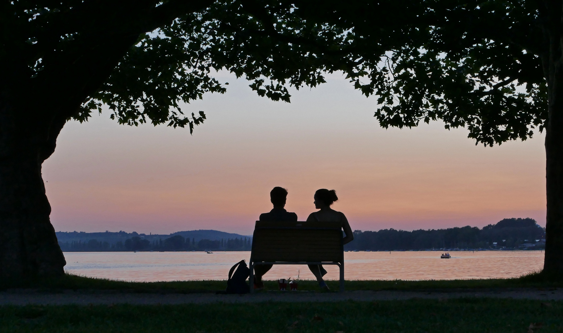 Abendstimmung am See