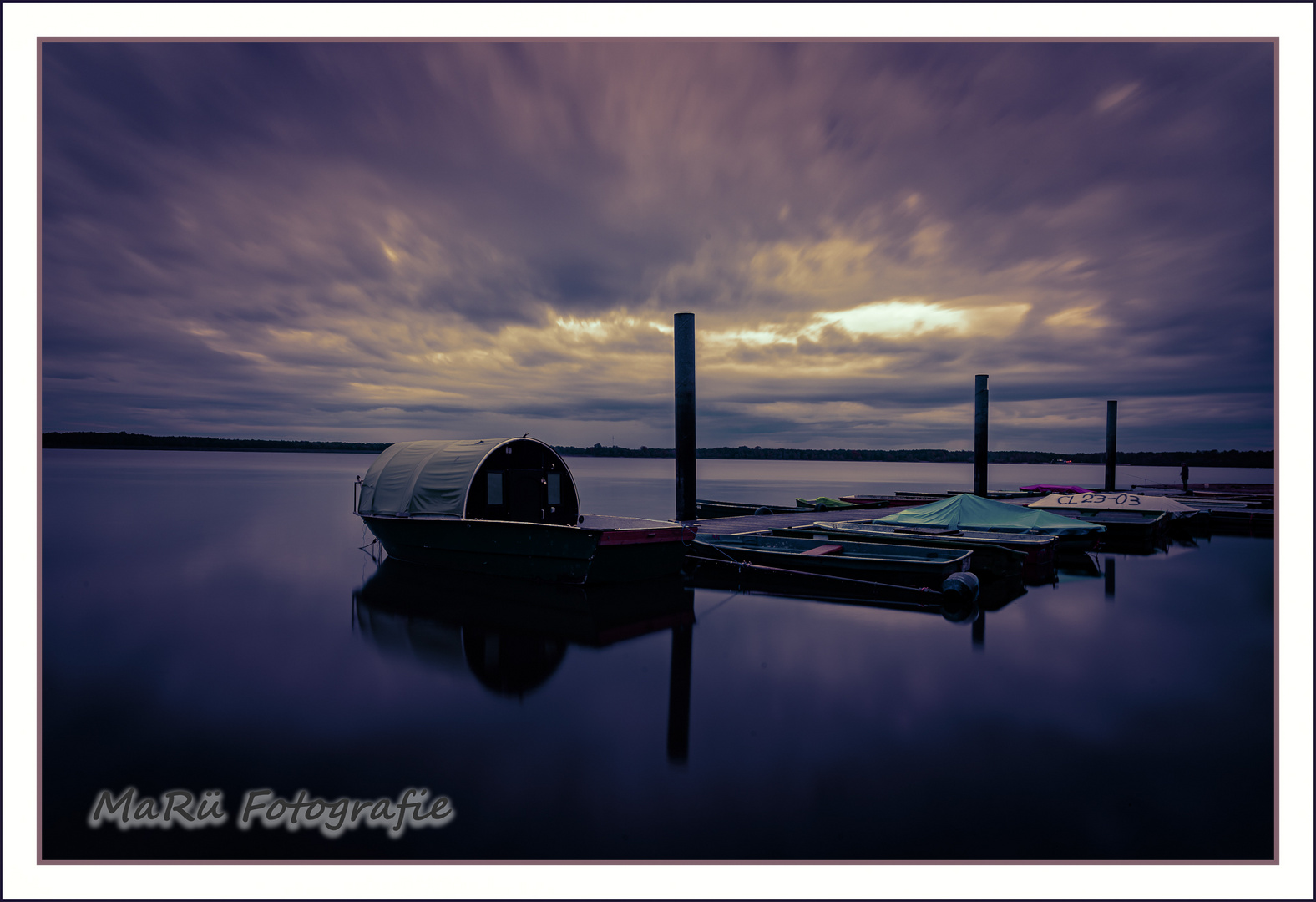 Abendstimmung am See