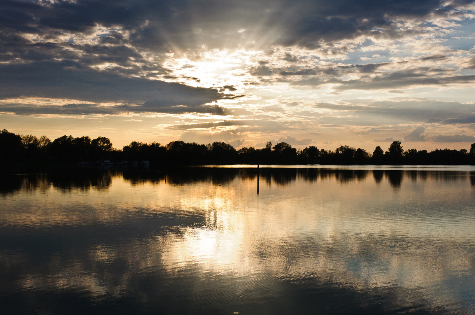 Abendstimmung am See