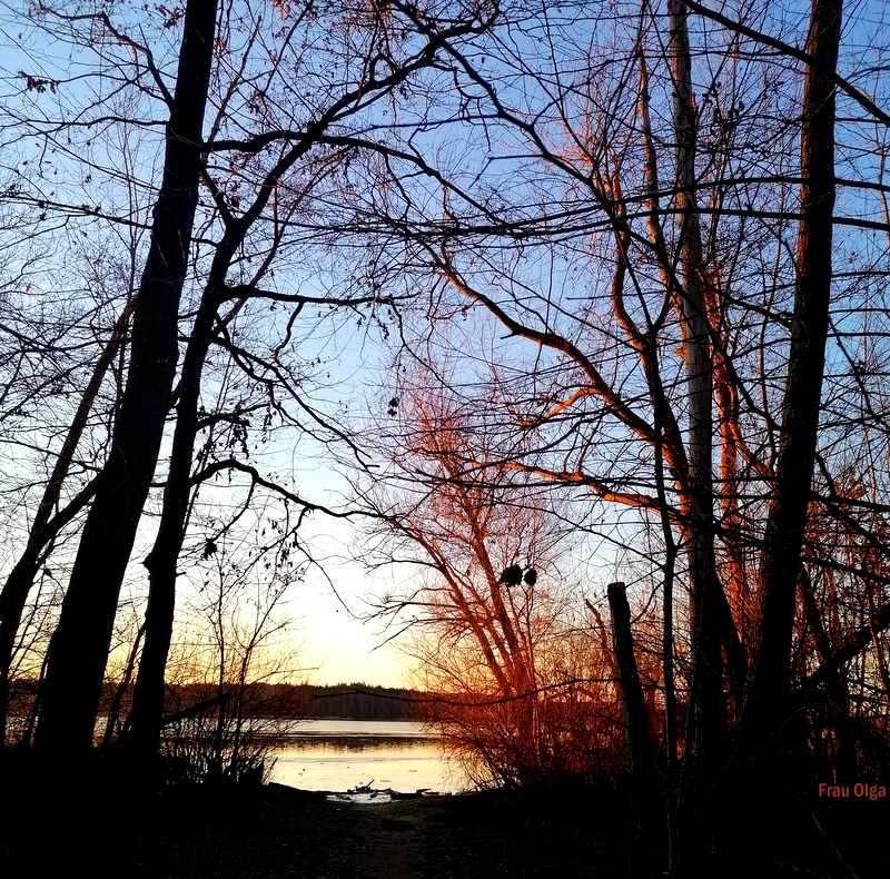 Abendstimmung am See