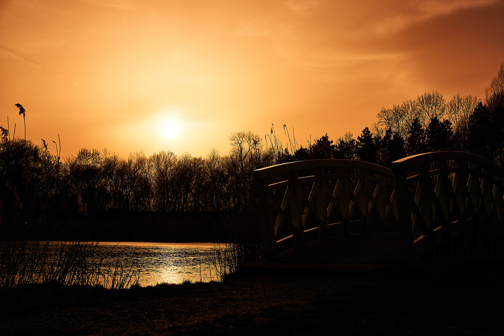 Abendstimmung am See