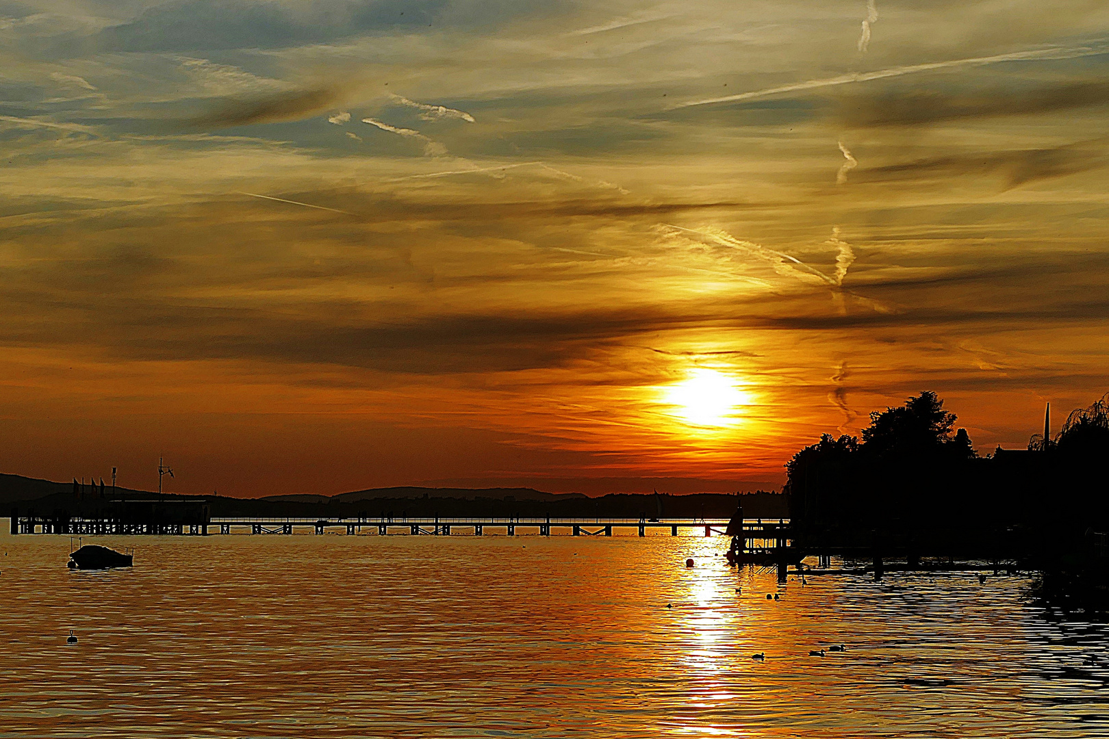 Abendstimmung am See (5)